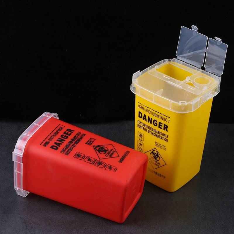 1 Caja Amarilla, Desechos Cortopunzantes, 1-L (Unidad) REAS