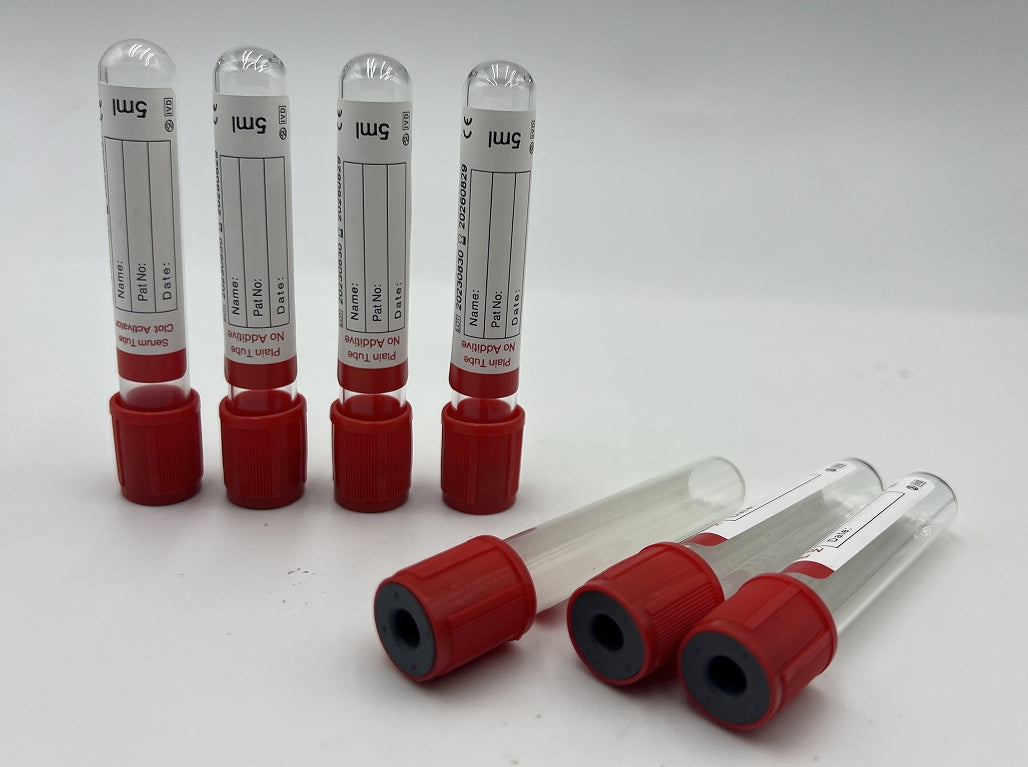 1 Caja 100 Tubos MORADO, Toma de Muestra Sangre