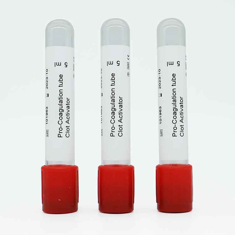 1 Caja 100 Tubos ROJOS, Toma de Muestra Sangre